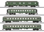 Trix 18714 Bavarian Railroad Museum Bem Car (set Of 4). Fixed Price $291.07.