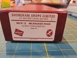 Scale Brass Shoreham Shops Milwaukee Road 52 Seat Coach 1948 Fp 12. Fixed Price $525.00.