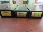 (3) Spectrum Ho Santa Fe Passenger Cars (2 Coach & 1 Observation) - Nib. Fixed Price $100.00.