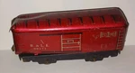 Marx 555 Ble Bessiemer 90171 Boxcar Red Prewar Gauge Tin Train Railroad. Fixed Price $14.95.