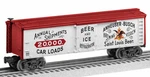 Lionel No. 1928220 1890'S Anheuser Busch Reefer- New!. Fixed Price $89.99.