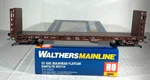 Walthers Mainline Ho Scale 53' Bulkhead Flatcar Santa Fe 910-5902. Fixed Price $33.98.