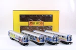 Mth Rail King Gauge 30-2391-1 R-17 4-CAR Subway Set Graffiti W/proto Sound 2.0. Fixed Price $949.95.