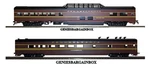 Ho Scale Pennsylvania P.r.r. Corrugated Side Car Pass. Set Ihc New 47902-7. Fixed Price $69.90.