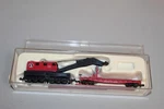 Con-cor 001-602010 Great Northern Crane And Boom Flatcar Set Scale Nos. Fixed Price $38.99.