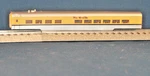 Jp N-scale Con-cor D&rgw Rio Grande Coach Car Missing Trucks. Fixed Price $7.00.