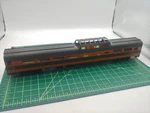 Katsumi Brass Ho Scale Great Northern Pacific Vista Dome Car. Fixed Price $65.00.