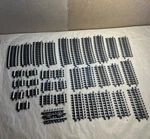 Lot Of 34 Assorted Atlas Scale: Curves 6061 6064 6063 Straight 6051 6052 6053. Fixed Price $75.00.