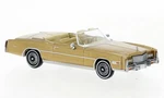 Brekina 1976 Cadillac Eldorado Convertible Metallic Gold #BR19752 1/87 Ho. Fixed Price $24.95.