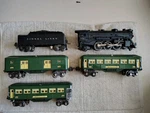 Lionel Prewar 225/2235W Car Passanger Set. 2613,14,15 Coachs. Fixed Price $400.00.