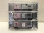 Scale Micro Trains Mtl Special Run 15-105 Southern Pacific Overnights 3-PACK. Fixed Price $132.50.