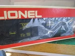 Lionel Gauge #6-9117 Black Alaska Railroad Covered Hopper Train New Box. Fixed Price $29.99.