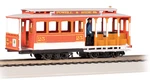 Bachmann 60529 Ho Scale Cable Car - Red And Gray. Fixed Price $104.99.