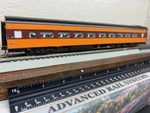 Milwauee Road " Hiawatha Orange Lightweight Coach W/interior Leds Ho Scale New. Fixed Price $209.95.