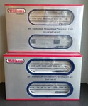 Williams Bachmann Congressional 60 Ft 6-CAR Aluminum Streamline Passenger Cars. Fixed Price $349.99.