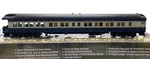 Ho Walthers 932-10260 Pullman Heavyweight 3-2 Lounge-obs Baltimore & Ohio Damage. Fixed Price $119.99.