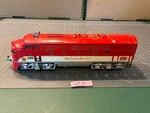 Lionel Train F3 Powered Diesel Locomotive Engine 2245 Texas Special 1954 Lota. Fixed Price $194.95.