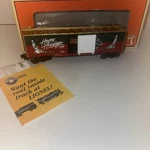 1999 Lionel 6-26243 Christmas "99" 9700 Box Car New L3139. Fixed Price $29.00.