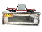 30-8301 Mth Santa Fe (#90000) Die-cast Depressed Flat Car W/transformer. Fixed Price $49.95.