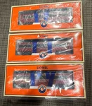 Lionel Gauge North Pole Central Passenger Cars Prancer Dasher Dancer Set Of 3. Fixed Price $249.99.