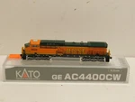 Kato Scale 176-7113 Bnsf AC4400CW Diesel Engine #5624. Fixed Price $75.00.