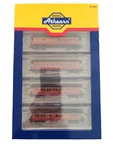 Athearn 11934 50' Overland Southern Pacific 4-CAR Set Knucplrs+mtlwhls. Fixed Price $215.95.