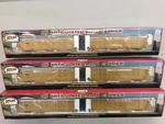 Atlas Ho Scale Norfolk Southern Articulated Auto Carriers Lot Of 3. Fixed Price $314.95.