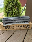 Williams Electric O/027 New York Central 102 Lighted Observation Passenger Car. Fixed Price $44.95.