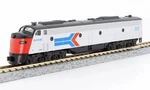 N Kato E8A Amtrak Starter Set Loco & 3-COACHES 1-CAFE Car. Fixed Price $179.00.