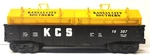 Lionel 6-16387 Kansas City Southern Gondola With Coil Covers Gauge J5. Fixed Price $12.00.