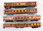 Gauge Rivarossi Royal American Shows Passenger Set (lot 6205). Fixed Price $55.00.
