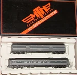 Ho Mth 80-40005 2 Car Heavyweight Baggage Sleeper Passenger Set Union Pacific Up. Fixed Price $379.99.