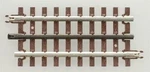 Atlas 6051 Scale Nickel Silver W/brown Ties 3-RAIL -- 4-1/2" Straight. Fixed Price $10.99.