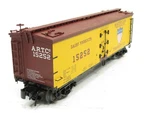 Atlas 8114-1 A.r.t. #15252 40' Woodside Refrigerator Car Ln. Fixed Price $74.39.