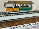 City Cable Car "san Francisco Style" Trolly -dc Powered Ho Scale New Rtr Oop. Fixed Price $165.95.