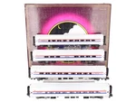 Mth 20-6555 Amtrak 3-STRIPE Amfleet Passenger Car (set Of 4)/BOX. Fixed Price $258.49.