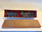Early Hornby Gauge Clockwork Lnwr 2711 Loco Tender Rare Long Leatherette Box. Fixed Price $681.44.