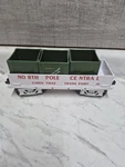 Lionel North Pole Central Lines Train Car White Transport Ready-to-play 7-11975. Fixed Price $35.24.