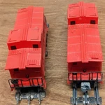 Lot Of Lionel Scale Sp Cupola Caboose Cars Red #6257 Built 9-47 Excellent. Fixed Price $19.00.