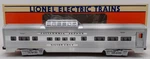 Lionel 6-19124 Gauge California Zephyr Aluminum "silver Colt" Vista Dome Ex. Fixed Price $40.99.
