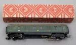 Marklin Vintage Tin Plate Ho 346/5 Mail Car With Light And Roof Windows. Fixed Price $195.00.