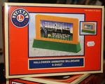 2008 Lionel 6-24227 Gauge Halloween Animated Billboard Accessory. Fixed Price $37.62.