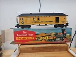 American Flyer 24730 Nos Frontiersman Overland Express Original Box.. Fixed Price $36.95.