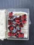 Walthers Coach Interior Detail Kit Painted Ho Scale. Fixed Price $10.00.