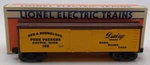 Lionel 6-19538 Gauge Hormel Billboard Reefer Car #102 Ln/box. Fixed Price $19.99.