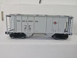 Weaver Scale Ultra Line Tp Texas & Pacific PS-2 Covered Hopper 3 Rail .. Fixed Price $37.95.
