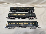 American Flyer 652 653 654 Green Heavyweight Passenger Cars. Fixed Price $319.99.