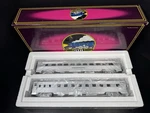 Mth 20-6645 Cb&q California Zephyr 70' Sleeper Diner 2-CAR Set Lnib. Fixed Price $195.00.