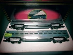 Mth MT-6603 Southern -plated 70' Scale Aluminum Sleeper/diner Set New O.b.. Fixed Price $130.00.