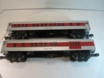 Gauge Williams Passenger Cars Santa Fe Coach & Combine Super Chief Lighted. Fixed Price $50.00.